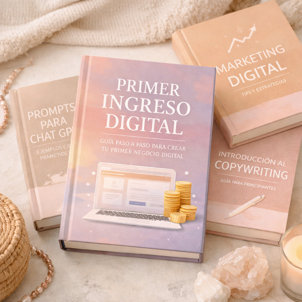 Primer Ingreso Digital: Guia paso a paso para crear tu primer negocio digital.